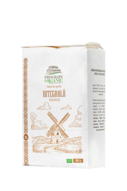 Făină de speltă integrală ecologică - Prograin Orgaic