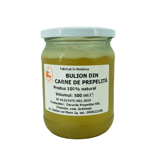 Bulion din carne de Prepeliță - natur.md