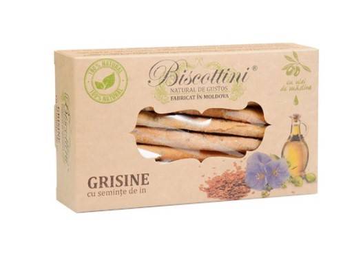 Grisine cu semințe de in