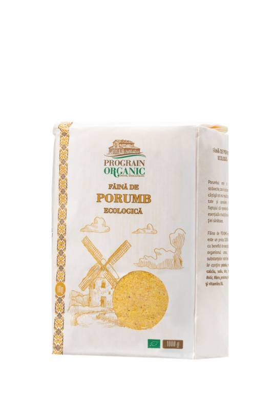 Făină de porumb ecologică - Prograin Organic
