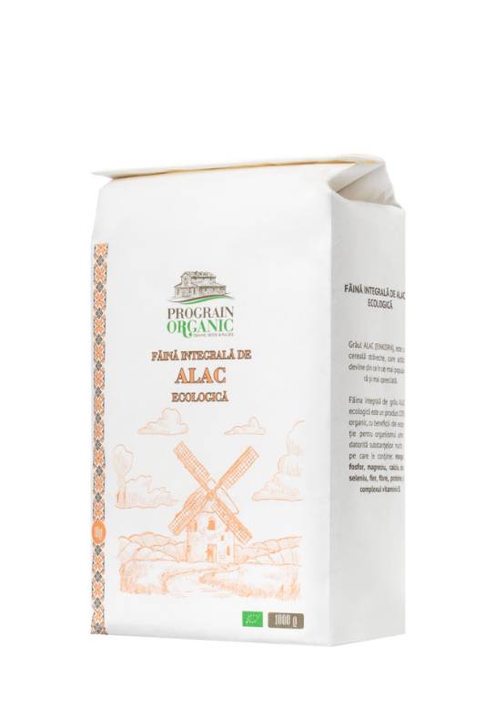 Făină integrală de alac ecologică - prograin Organic