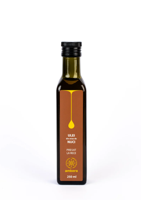Ulei presat la rece de Nuci - Ambera