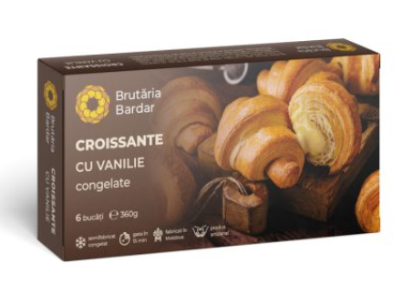 Croissante cu cremă de vanilie - Brutăria Bardar