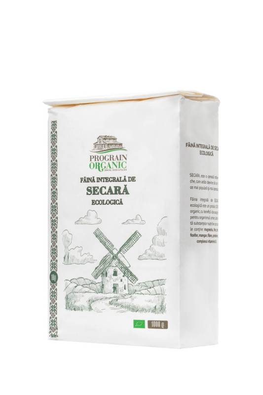 Făină integrală de secară ecologică - Prograin Organic