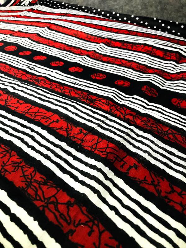 100% Cotton Printed Saree + Blouse Piece