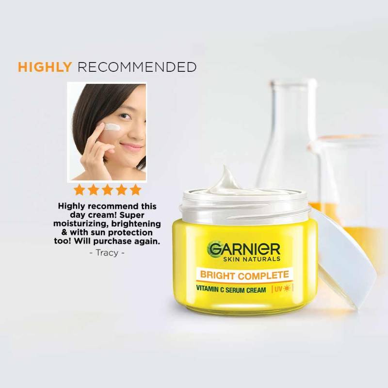 Garnier Bright Complete Vitamin C Serum Cream UV, 45g
