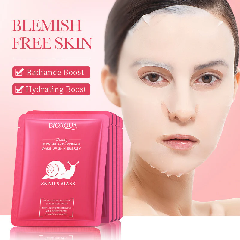 BIOAQUA Snail Facial Sheet Mask (25g)