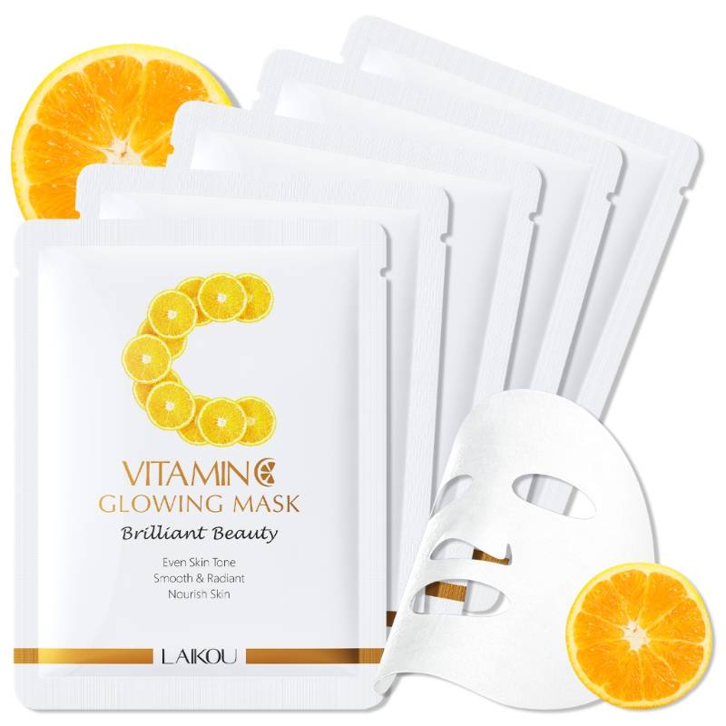 LAIKOU Vitamin C Glowing Face Mask