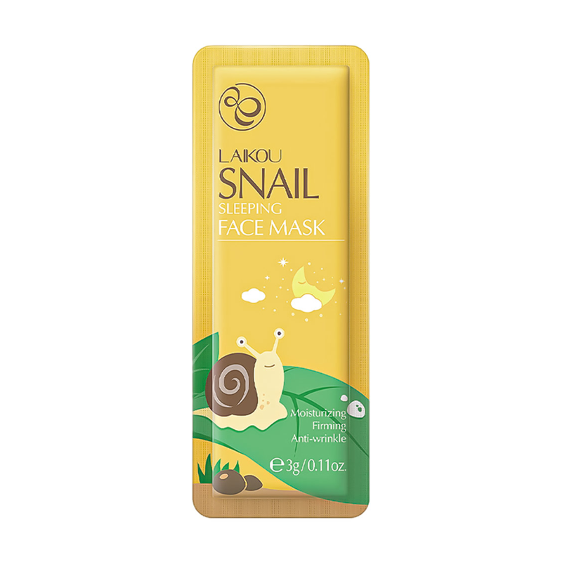 LAIKOU Snail Sleeping Face Mask (Serum only)- 3g