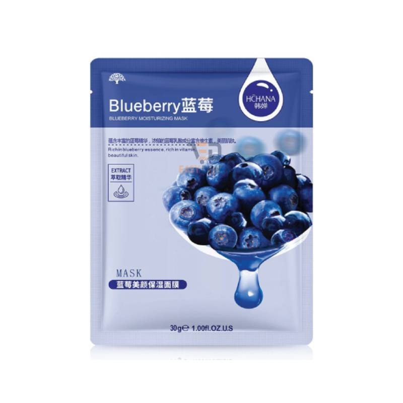 HCHANA Blueberry Beauty Moisturizing Facial Mask