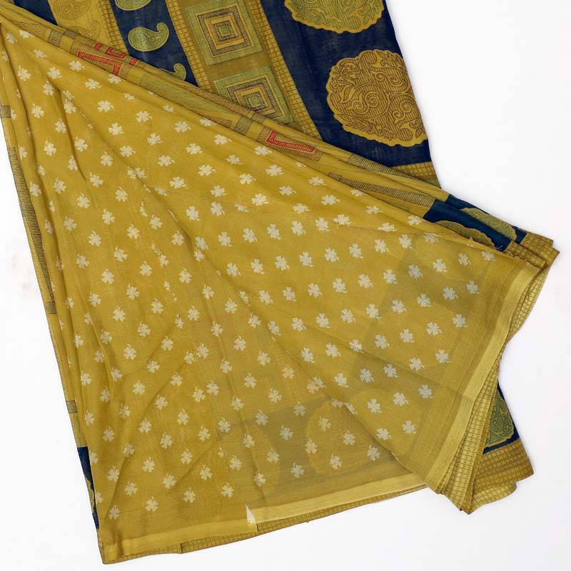 Good Morning Brand Premium Silk Sarees with Matching Jacket Piece