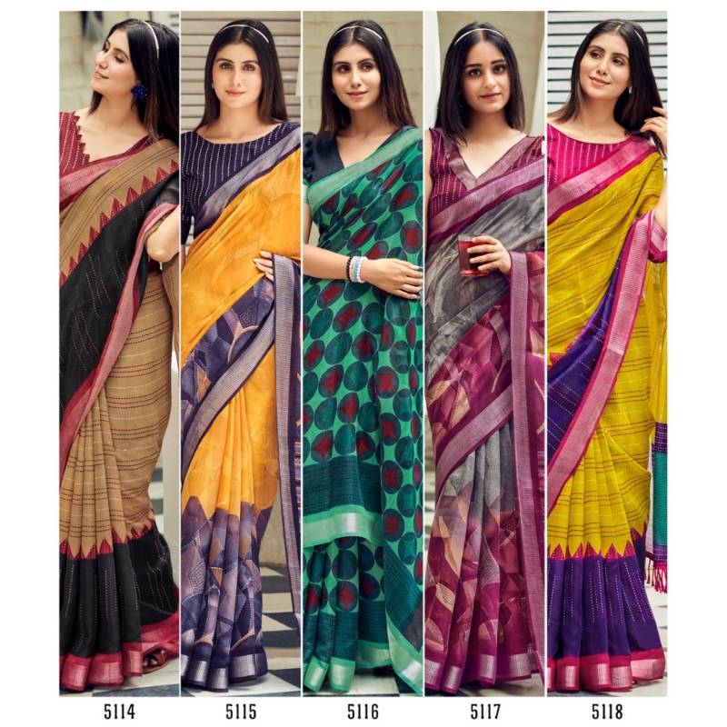 Siddhanth Weaves Saree + Blouse Piece