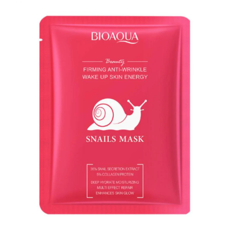 BIOAQUA Snail Facial Sheet Mask (25g)