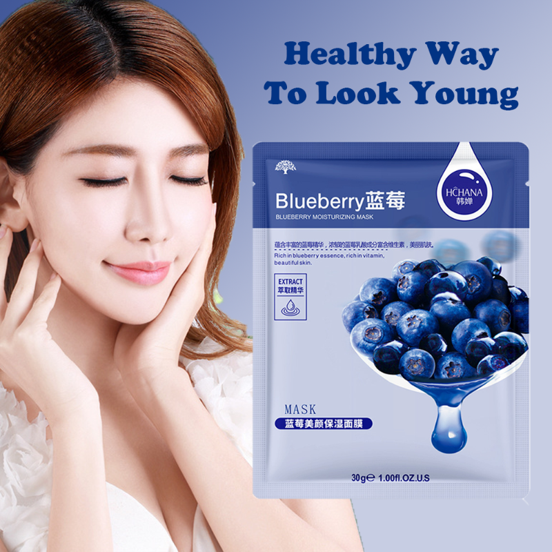 HCHANA Blueberry Beauty Moisturizing Facial Mask