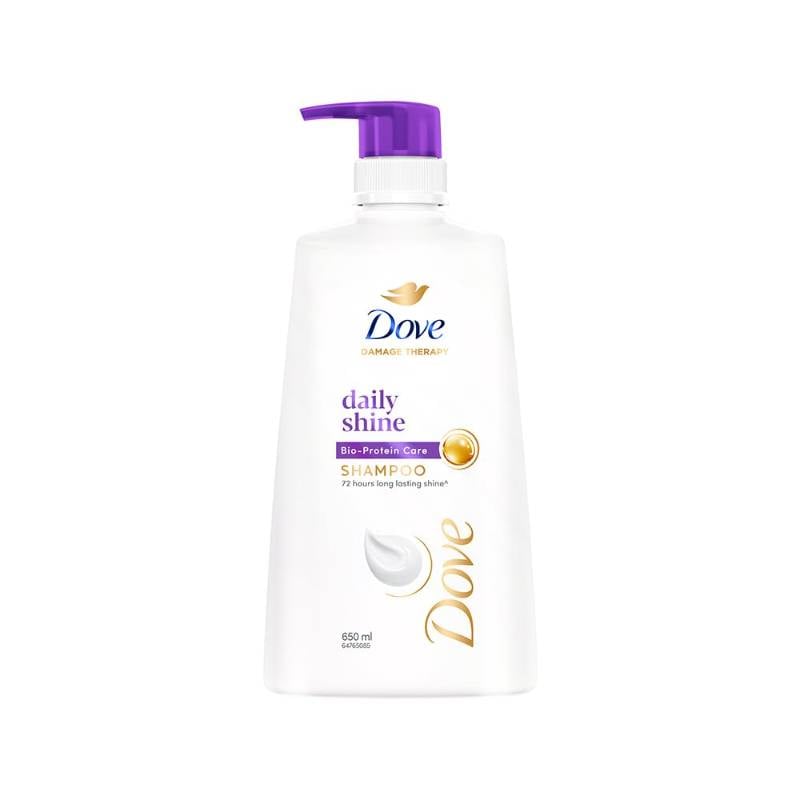 Original Dove Daily Shine Shampoo 650ml