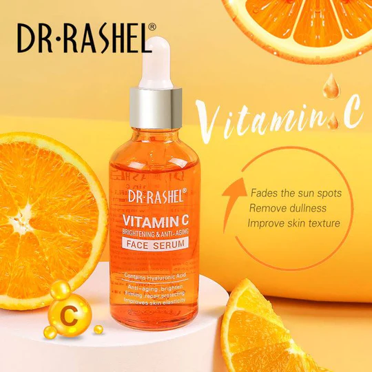 DR.Rashel Vitamin C Serum for Face | Pore Minimizing Face Serum for Anti Aging | Brightening Face Serum for Men and Women