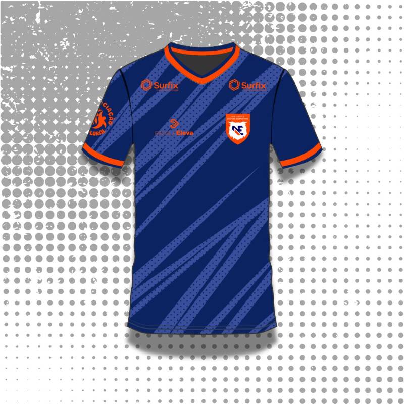 Camisa de treino INE polo Escola Eleva - Cor azul