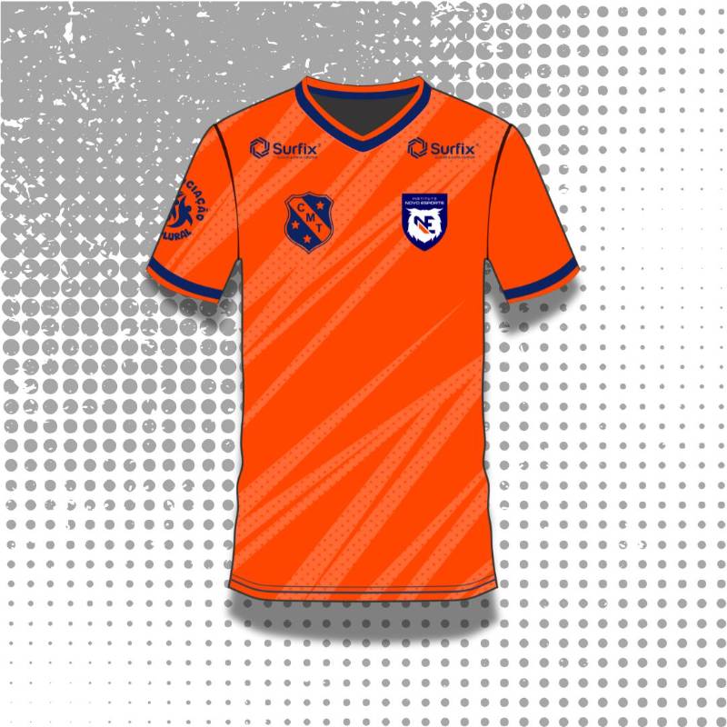 Camisa de treino INE polo Colégio Maria Tereza - Cor laranja