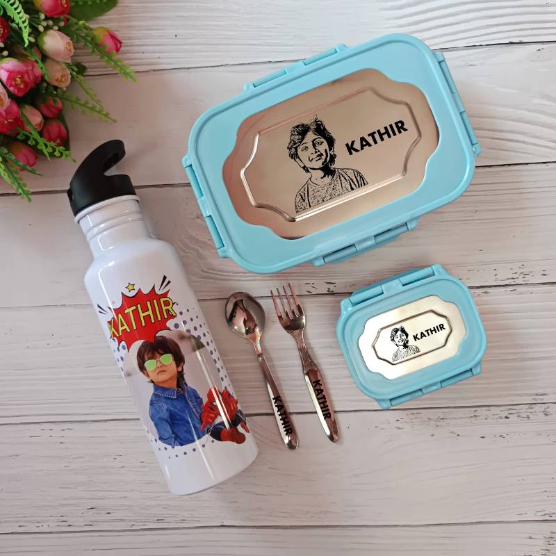 Tiffin Box Set Sky Blue