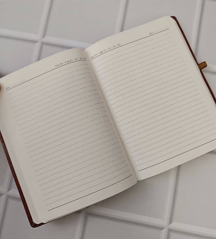 Diary & Pen Blue