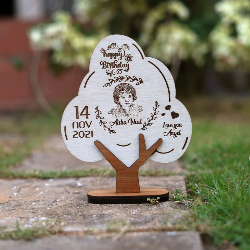 Photo Engraved Childrens Gift