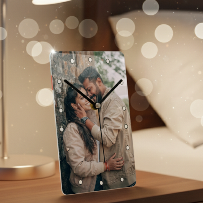 Photo Acrylic standee Clock