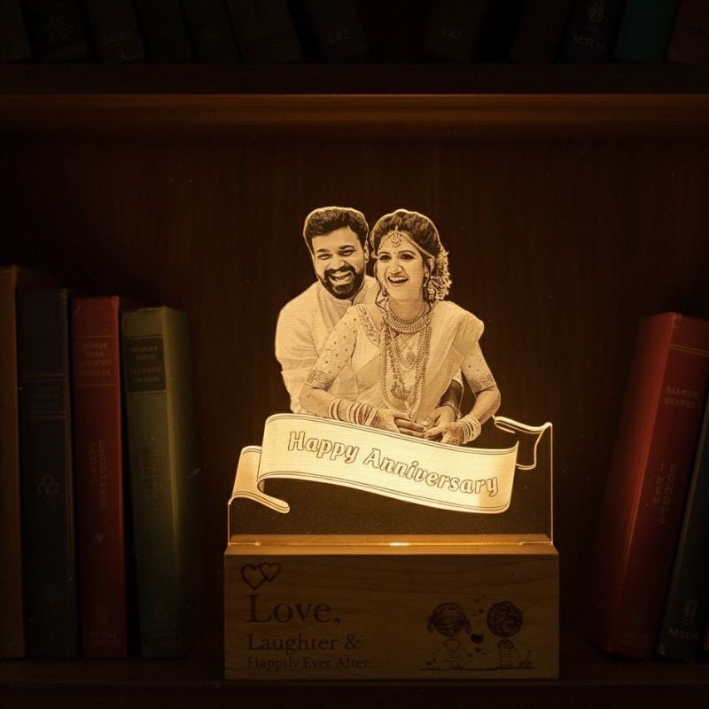 Illuminate your life with our personalized 3D photo lamp!