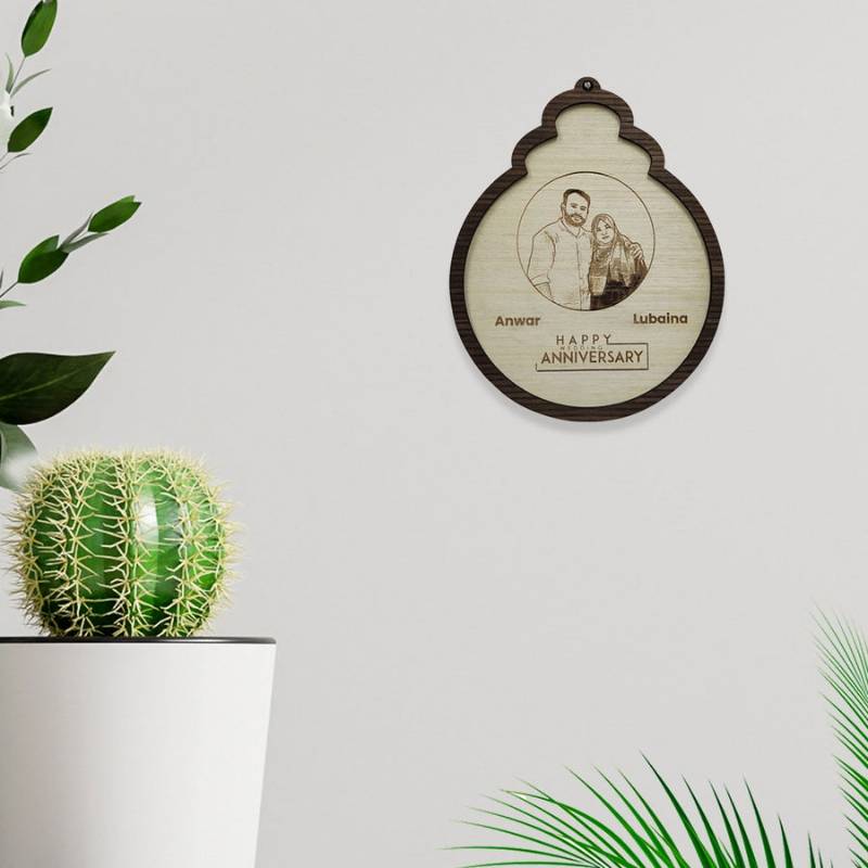Personalized wooden Hanging frame