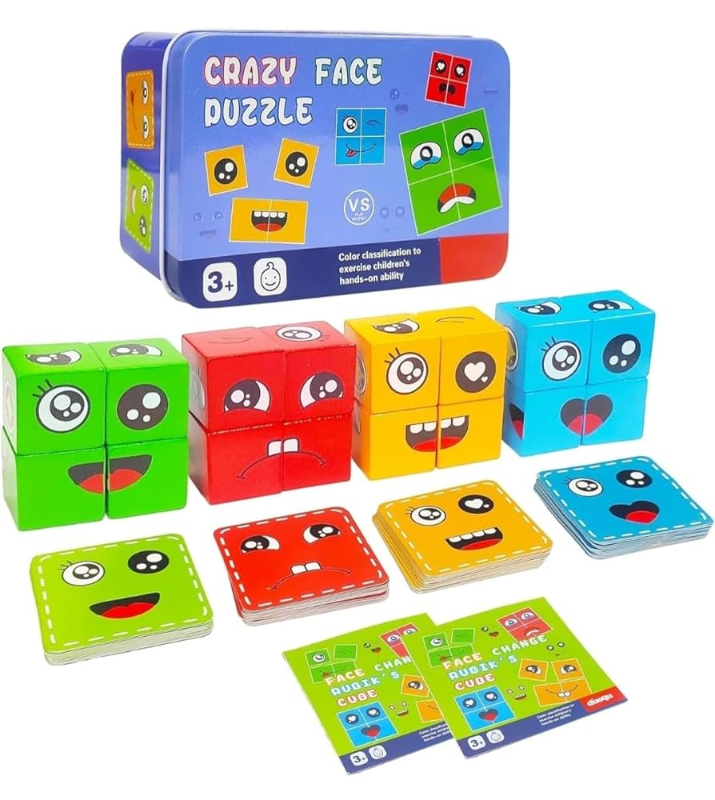 Crazy Face Puzzle