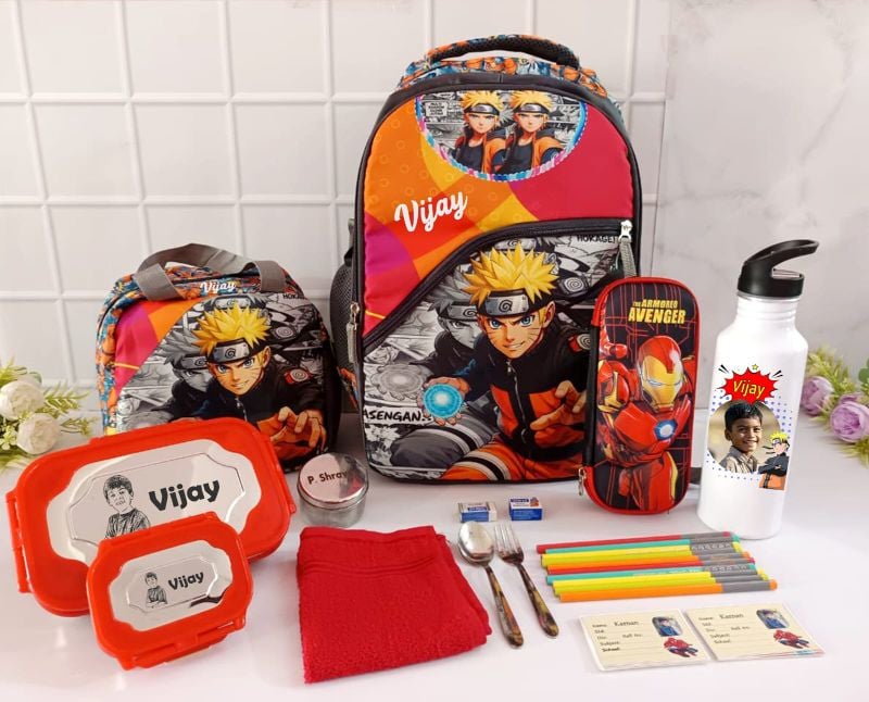 School Bag Combo Avenger 17 Inch 4 Zipper