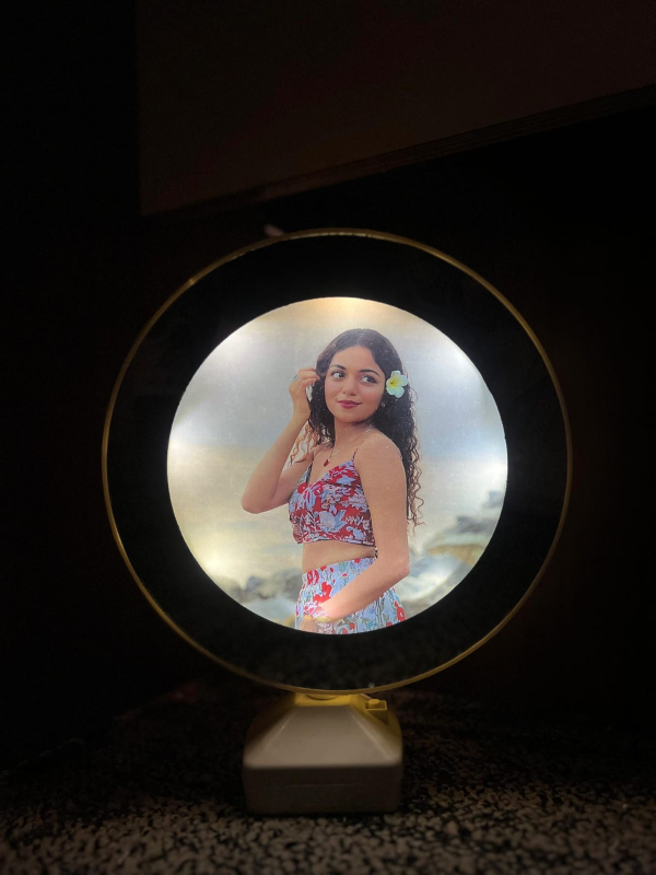 Magic mirror round shape