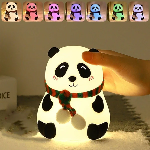 Color changing panda toy