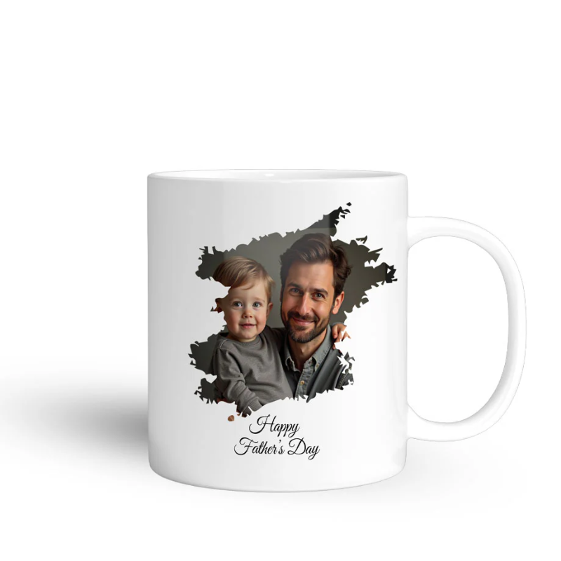Birthday Photo Mug printed