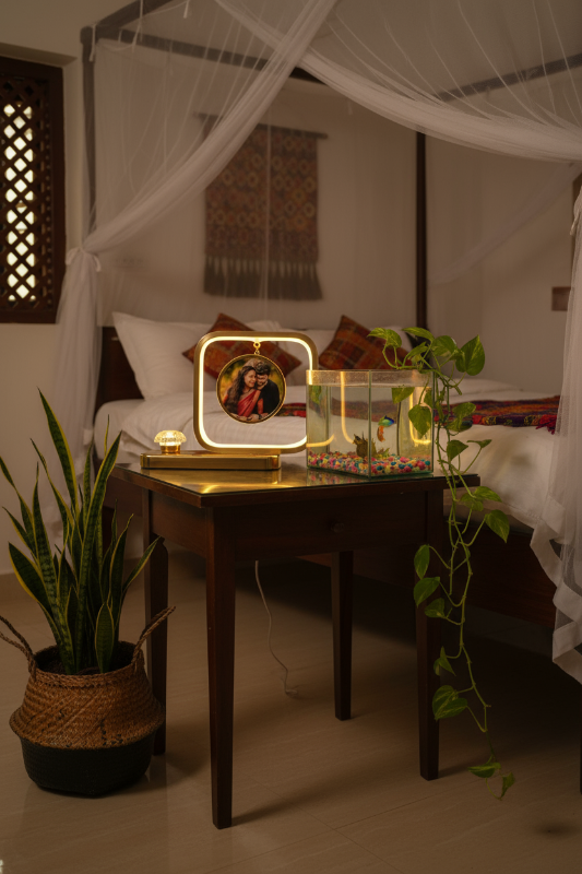 Square Swing  LED Lamp