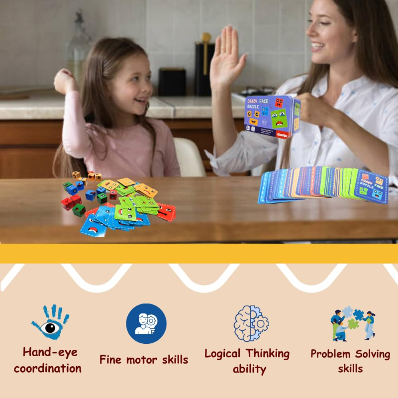 Crazy Face Puzzle