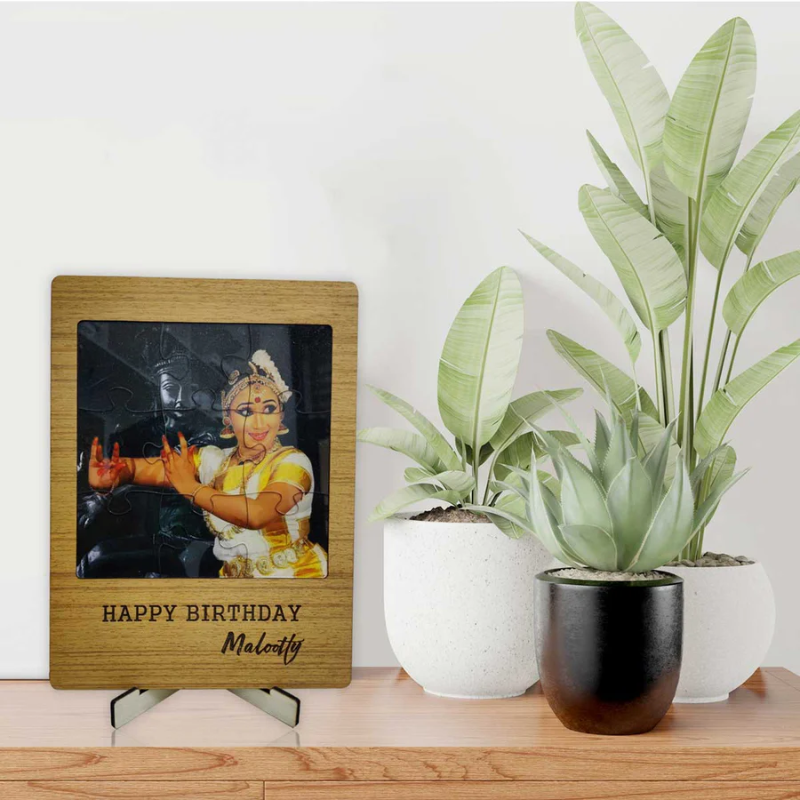 Personalized Photo Frame Puzzle Gift