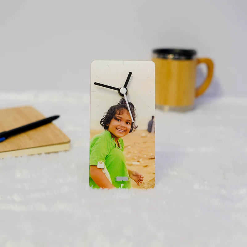 Mini Custom Standeee Clock with Photo