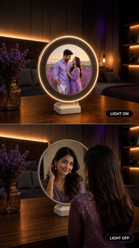 Round magic mirror Big