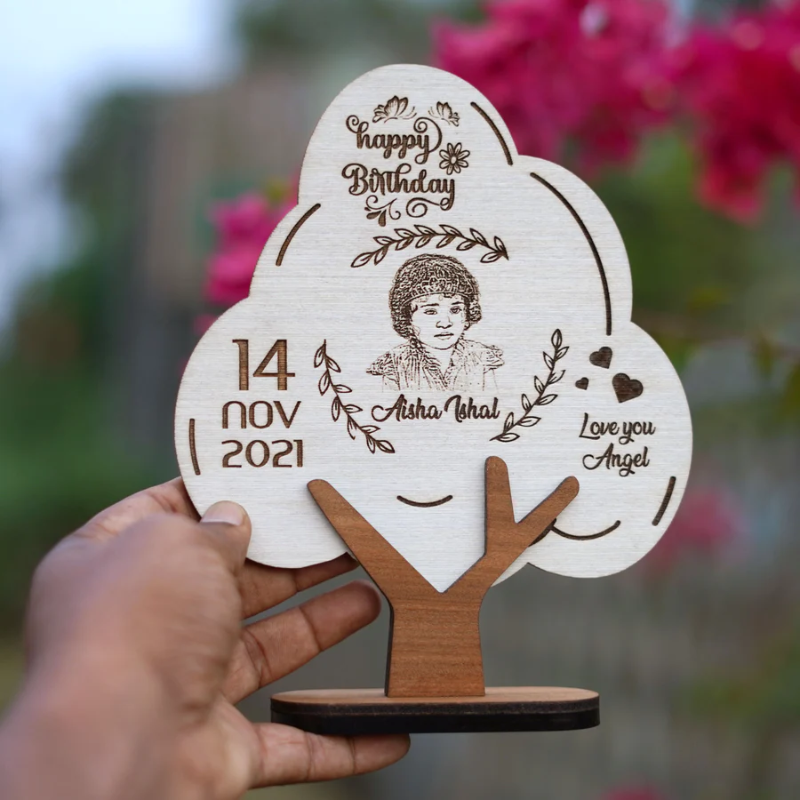 Photo Engraved Childrens Gift