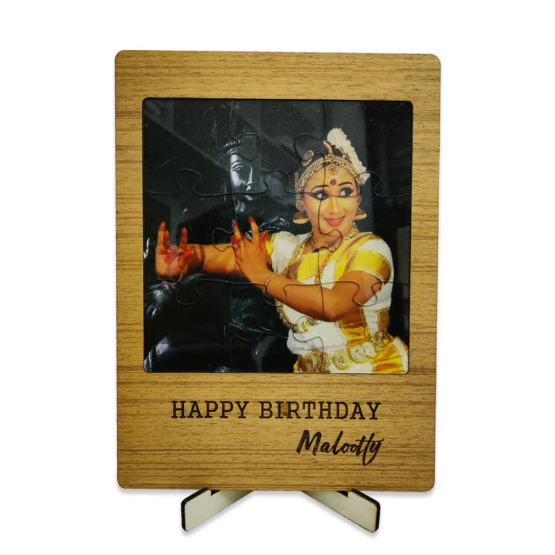 Personalized Photo Frame Puzzle Gift