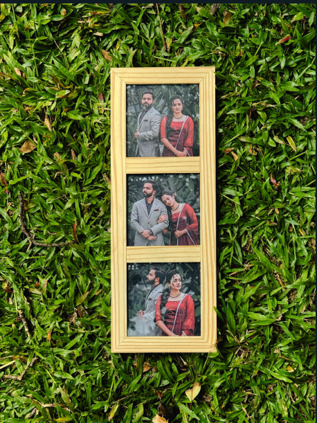 Wooden Collage 3 frame❤️
