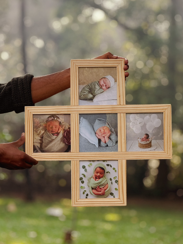 Wooden Collage 5 frame