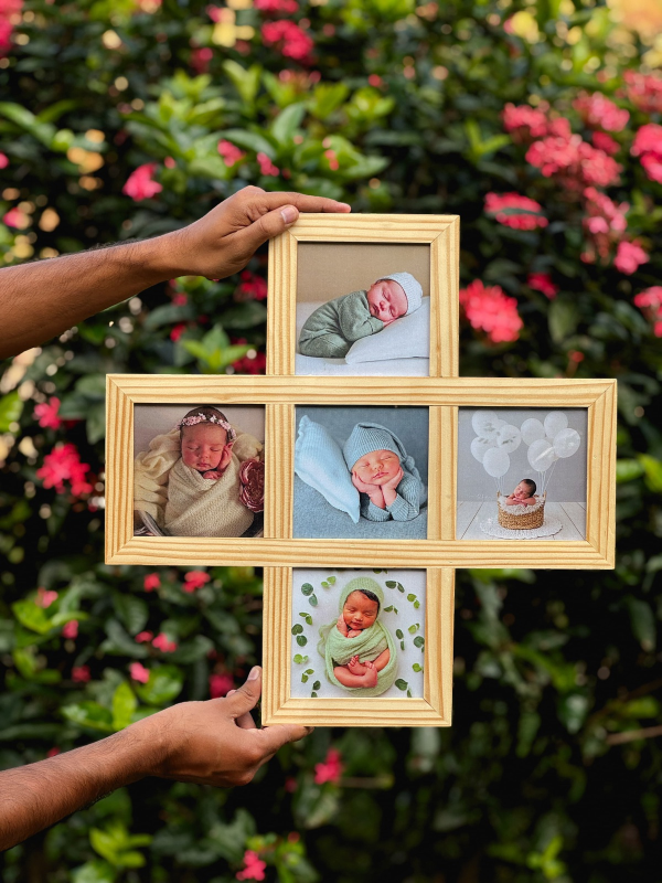 Wooden Collage 5 frame
