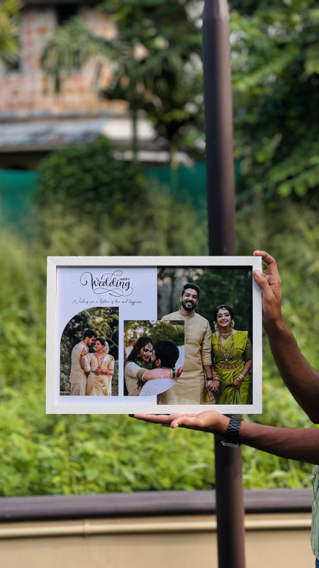 A4 wedding frame