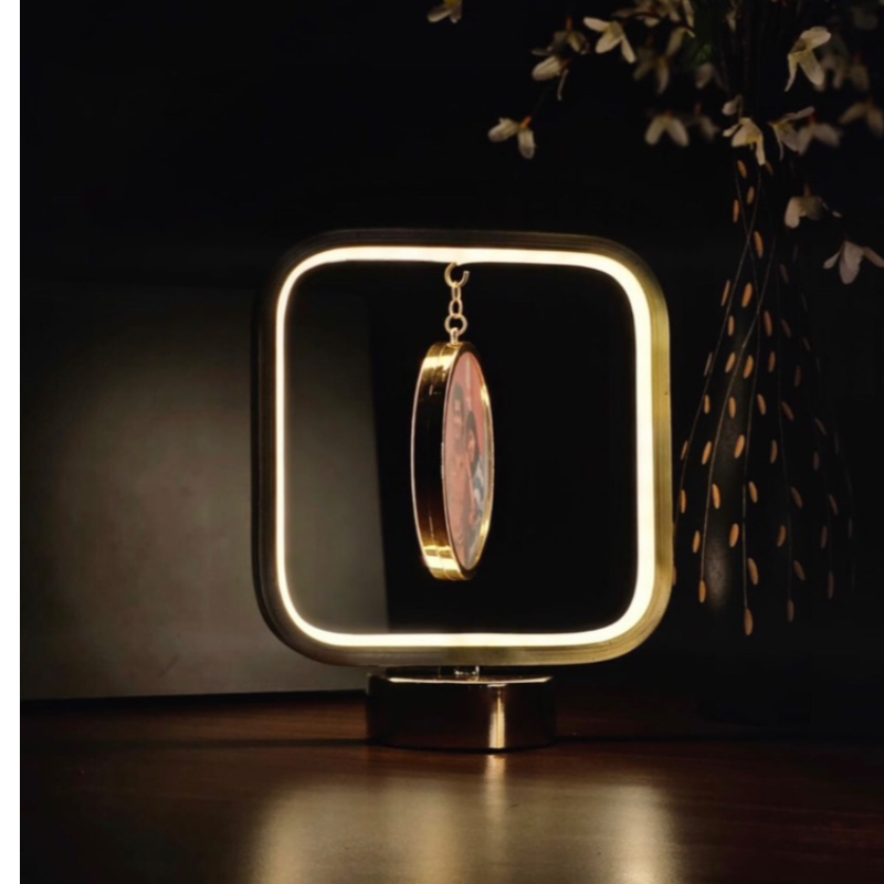 Lamp mirror Square Round