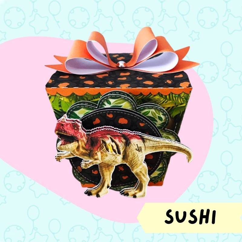 Caja Sushi 3D