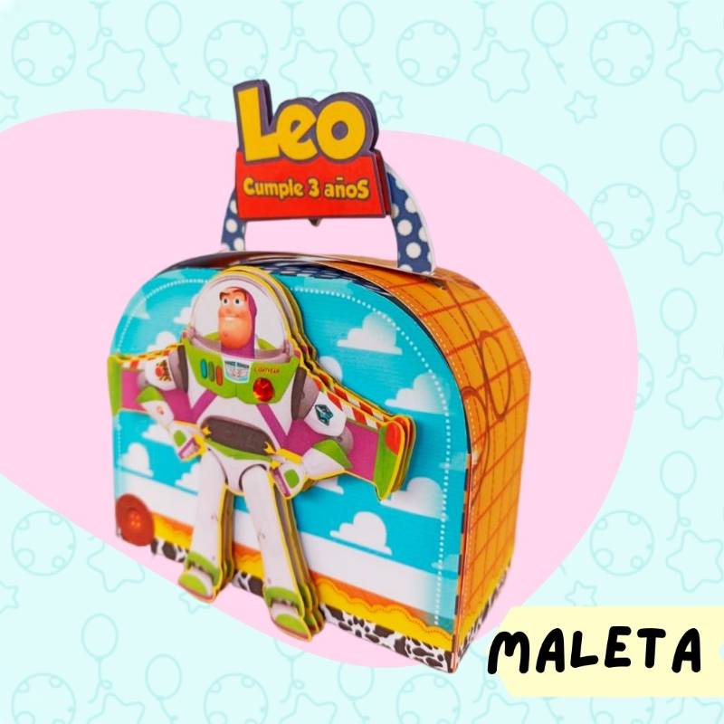 Caja Maleta 3D