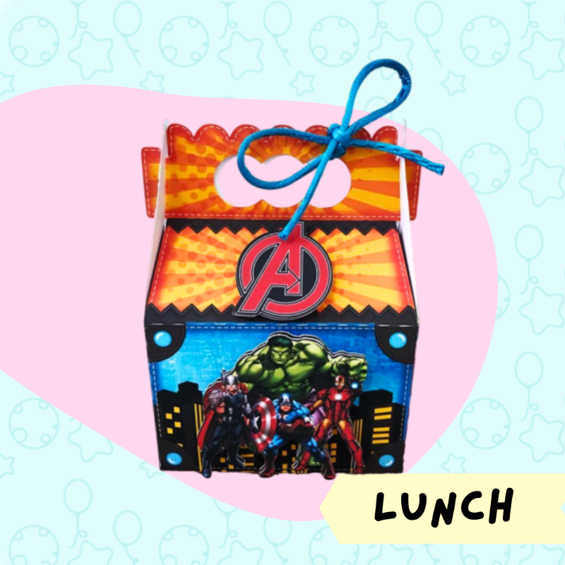 Caja Lunch 3D