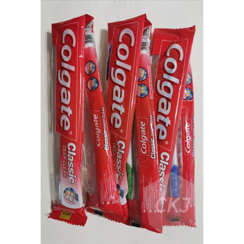COLGATE TOOTHBRUSH CLASSIC ADULT FLOW WRAP 1'S