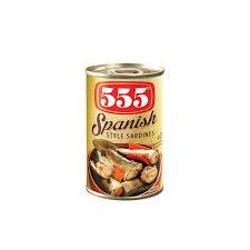 555 SARDINES SPANISH STYLE EOE 155G